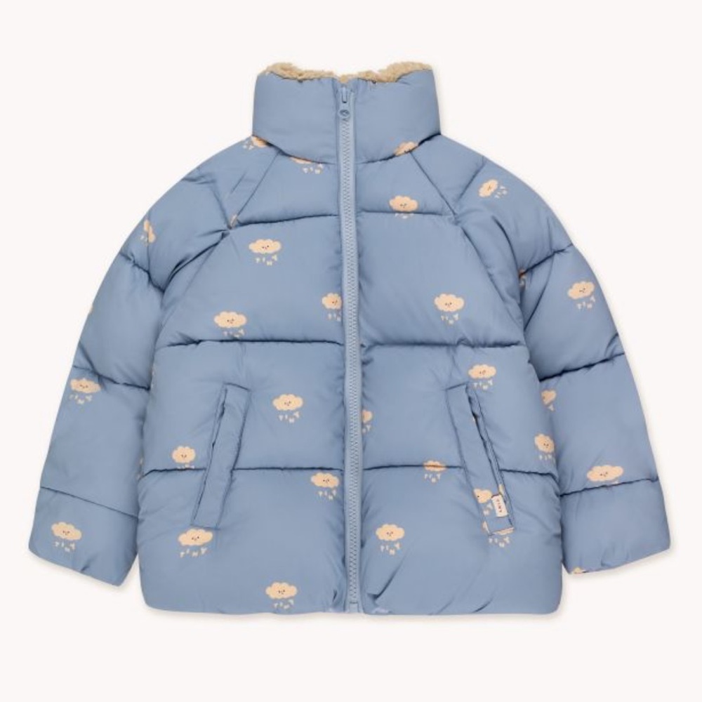 TINY COTTONS CLOUDS PADDED JACKET